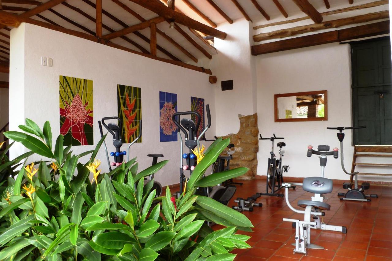 Hotel Mision Santa Barbara Rnt 4799 Barichara Exterior photo